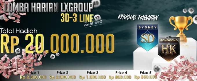 LOMBA HARIAN 3D-3LINE