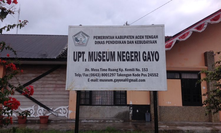 Alamat Museum Negeri Gayo