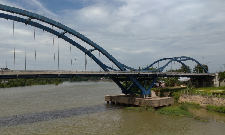 Jembatan Water Front City Bangkinang
